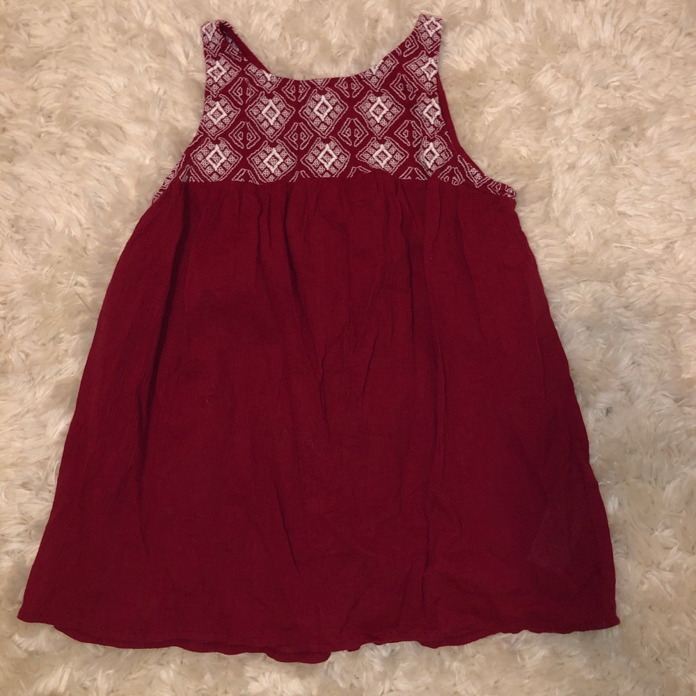 Maroon Top